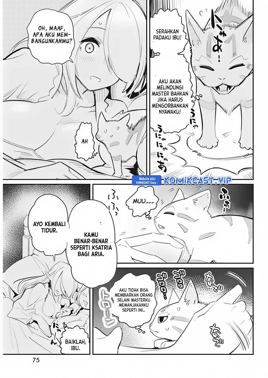 S-Rank Monster no Behemoth Dakedo, Neko to Machigawarete Erufu Musume no Kishi (Pet) Toshite Kurashitemasu Chapter 55 Bahasa Indonesia